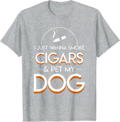 Vista 39 de Solo quiero fumar cigarros y mascotas a los amantes de los perros de mi perro, Negro, S