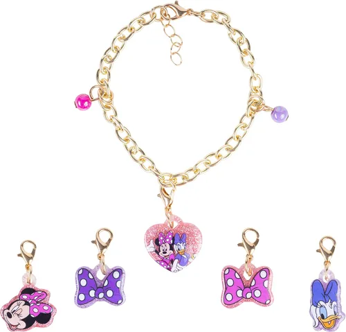 Vista 10 de LUV HER Conjunto de pulsera y joyería de disfraz para niñas con dijes de juguete y caja de regalo - Edades 3+ Frosten