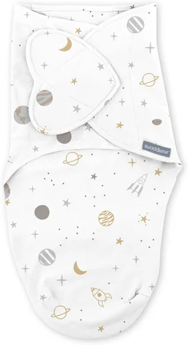 Vista 15 de SwaddleMe - Manta original para bebé, talla S/M, de 0 a 3 meses, paquete de 5 (diseño de amapolas bonitas)