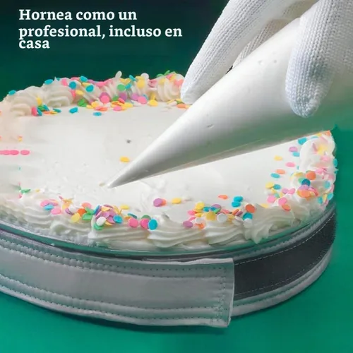 Vista 4 de Regency Wraps EvenBake - Tiras para tartas, algodón aluminizado, paquete
