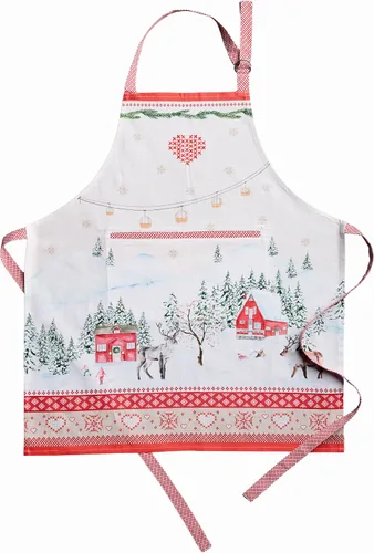 Vista 870 de Maison d' Hermine Delantales para mujer con bolsillo, 100% algodón (27.50 x 31.50 pulgadas)