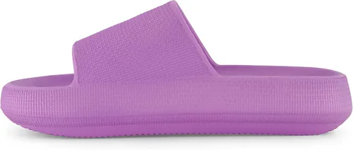 Vista 4 de Cushionaire - Sandalias de recuperación Feather tipo nubes para mujer con +Comfort