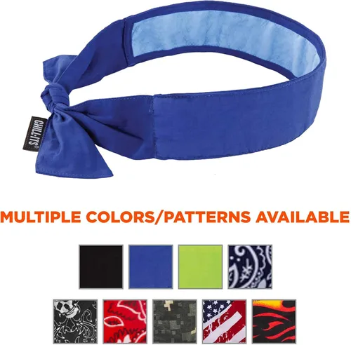 Vista 17 de Ergodyne Chill-Its 6700CT - Bandana de enfriamiento evaporativo