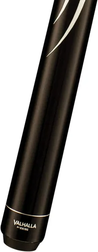 Vista 5 de Viking Valhalla 200 Series Pool Cue 58" Billiards Stick Pick Your Design Negro
