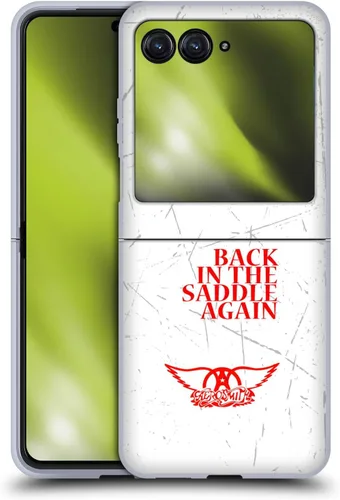 Vista 16 de Head Case Designs Officially Licensed Aerosmith Back in The Saddle Again Classics Gel Case [Military Grade Protection] Compatible with Moto E7