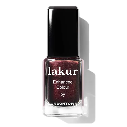 Vista 26 de LONDONTOWN Lakur Nail Polish - Red, Long-Lasting, Streak-Free, Chip-Resistant 21+ Free Non-Toxic Vegan Nail Color, Strengthens & Hydrates Nails