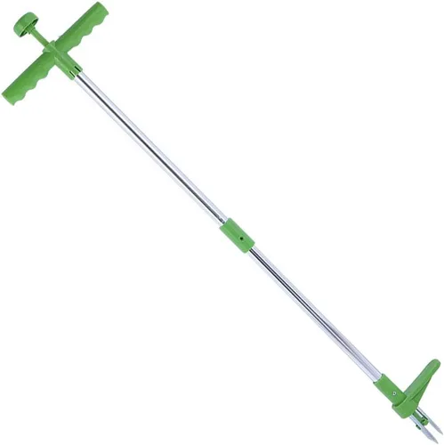 Vista 7 de 01 Extractor de malezas de pie, desbrozadora manual con 3 garras puntiagudas para jardín y patio