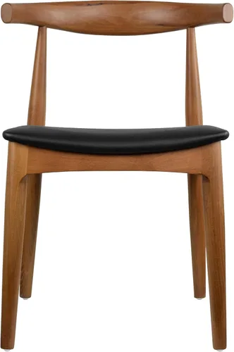 Vista 18 de 2xhome sillón de brazos estilo Eames, Madera Noble Natural
