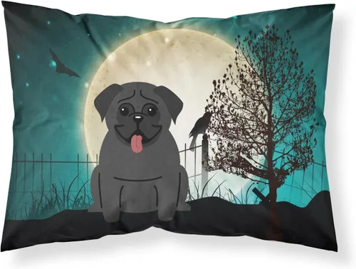 Vista 65 de Caroline's Treasures BB2515PILLOWCASE Between Friends Appenzeller Sennenhund - Funda de almohada de tela estándar, ligera, súper suave, fácil
