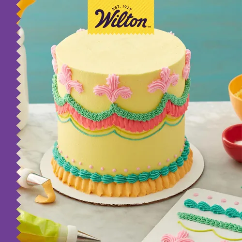 Vista 6 de Bases circulares para tortas de Wilton, Multicolor