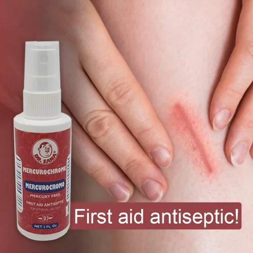 Vista 4 de Dr Sana - Aerosol antiséptico de primeros auxilios Mercurochrome