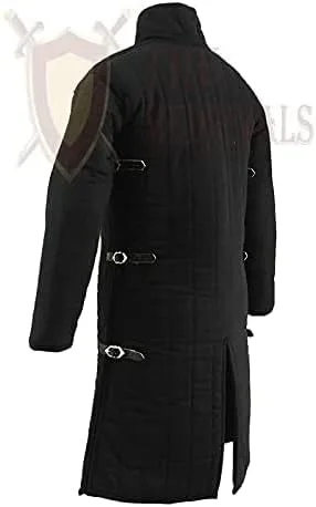 Vista 3 de Gambeson Coat Thick Padded Full Sleeves Gambeson Coat Aketon Jacket Armor Cotton Gambeson Jacket by ITS Medieval