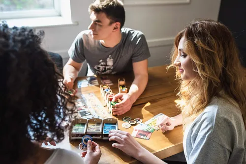 Vista 6 de TowerRex Organizador para juegos de mesa Splendor y expansión Cities of Splendor, inserto de almacenamiento, actualización de accesorios