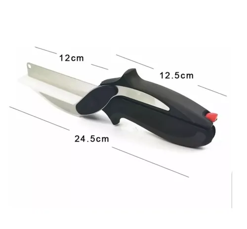 Vista 4 de Tijeras 2 En 1 Para Cortar Alimentos
