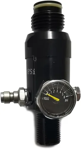 Vista 10 de Válvula reguladora de tanque de aire comprimido CO2 Aopkeo 5/8"-18UNF o M18*1.5 Entrada 4500psi para Paintball Airsoft PCP