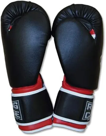 Vista 3 de R2C - Guantes de boxeo clásicos para Muay Thai, MMA, Kickboxing, Boxeo, Cardio Boxeo, Krav MAGA