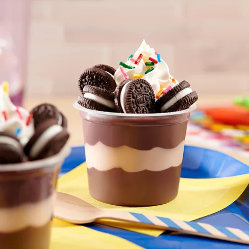 Vista 8 de OREO Mini galletas sándwich de chocolate, 12 paquetes de aperitivos
