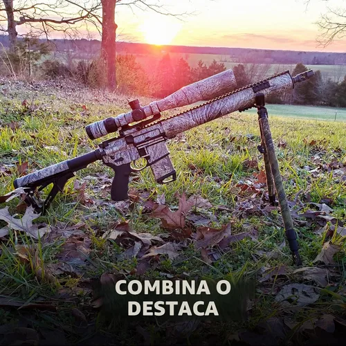 Vista 6 de Mossy Oak Patrones de Caza en Rollo de Camuflaje Mate, Envoltura de Vinilo Autoadhesiva, DIY (48"x12", Break-Up Country)