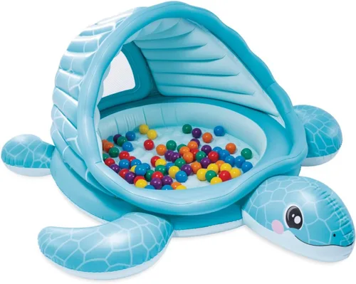 Vista 6 de INTEX 57128MW Shark Play Center - Piscina inflable para niños, 61.5 x 51 x 33 pulgadas, a partir de 2 años