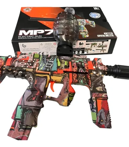 Vista 2 de Pistola de juguete MP7 Hidrogel