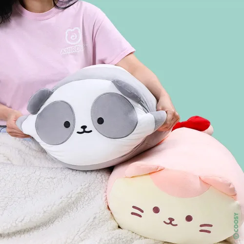Vista 5 de Anirollz Muñeco de peluche de animal de felpa – Muñeca de felpa jumbo de 20 pulgadas Suave, blanda, linda, cómoda, segura Almohada de regalo