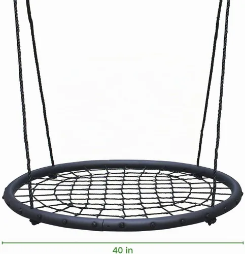 Vista 6 de Columpio de red para árbol, Grande, para dos personas, 40 pulgadas
