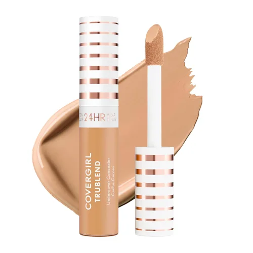Vista 17 de COVERGIRL TruBlend Undercover Corrector, Edificable, Cobertura Completa, 24 Horas de Duración, Acabado Mate - L150 Porcelana