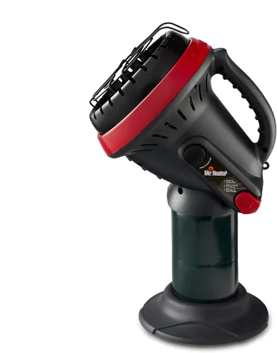 Vista 4 de Mr. Heater Calentador de emergencia de propano portátil Little Buddy de 3800 BTU con botón de arranque