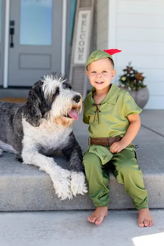 Vista 3 de Little Adventures Disfraz infantil de Peter Pan