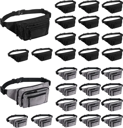 Vista 19 de Riñonera transparente aprobada por estadios para mujeres, para el trabajo, bolsa de cintura multiusos para viajes y eventos deportivos, 2 colores.