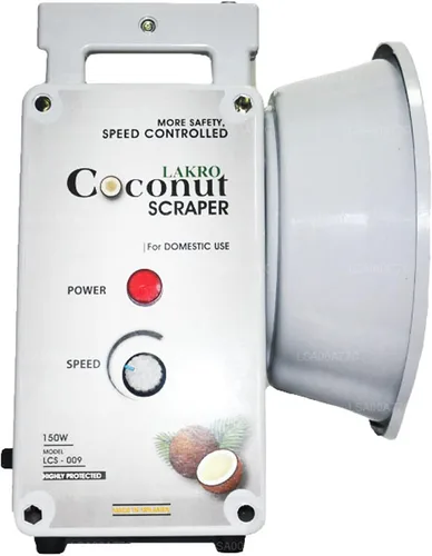 Vista 3 de Lakro® Raspador eléctrico doméstico del coco (Modelo LCS-009)