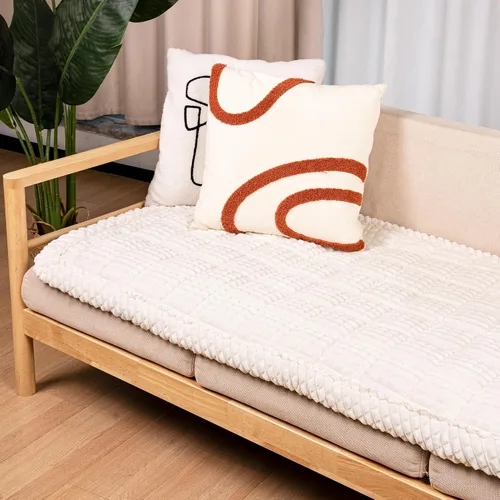 Vista 8 de Funda protectora para sofá de perro lavable, manta para cama de perro antideslizante lavable a máquina, manta grande para perros, fundas para sofás