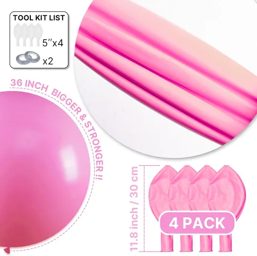 Vista 255 de PartyWoo 50 globos de látex color piel albaricoque, globos de helio boho de Albaricoque-f05