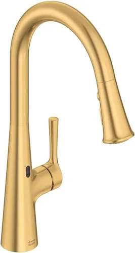 Vista 11 de American Standard 7441300.GN0 Southport Grifo de cocina desplegable con pulverizador, 1.8 GPM, grifos de cocina con pulverizador extraíble, oro Oro