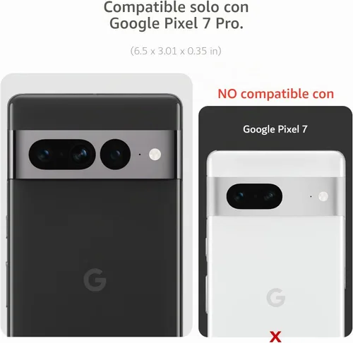 Vista 2 de TUDIA Merge - Funda diseñada para Google Pixel 7 Pro (2022), color azul índigo