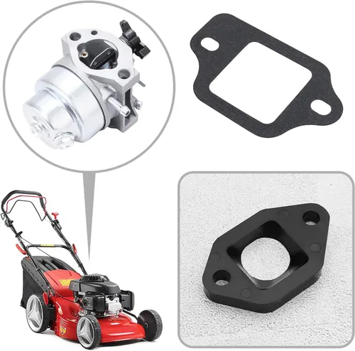 Vista 4 de The Lord of the Tools Juego de 2 juntas aislantes de carburador compatibles con Honda GCV160 GCV160A GCV160LA GCV160LAO GCV160LE piezas de motores
