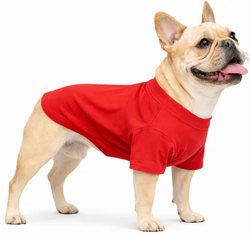 Vista 188 de Lovelonglong 2019 - Ropa para mascotas, Disfraces para Perro, Ropa Camisetas en blanco para Perros Grande Medianos Pequeños 100% Algodón 18