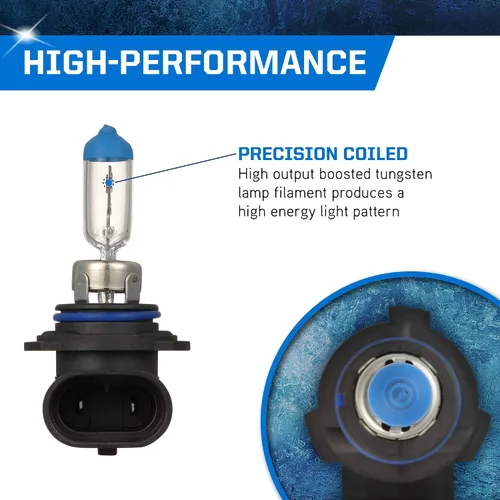 Vista 2 de PEAK Power Vision Automotive - Faros delanteros de alto rendimiento 9006/HB4 de 55 W (paquete de 2)