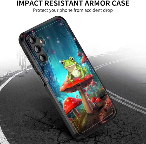 Vista 3 de para Galaxy A15 5G - Funda, [Prueba de caída de grado militar] Funda protectora resistente a golpes de uso pesado y resistente para Samsung Galaxy