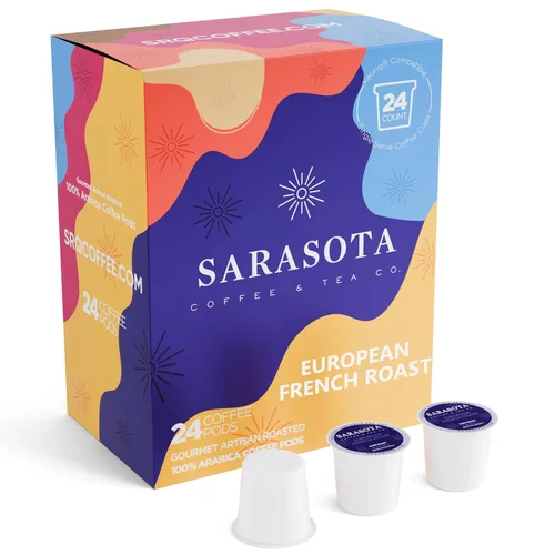 Vista 12 de Sarasota K-Cup Cápsulas de café Café con sabor a tostado medio Brownie de nuez y canela Una porción para cafeteras Keurig Gourmet, bajo