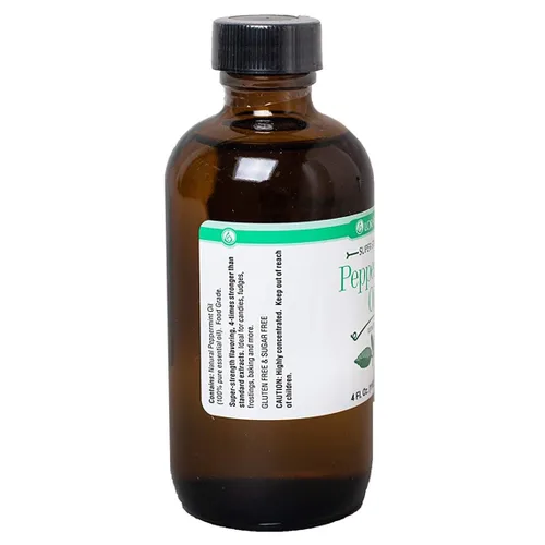 Vista 2 de LorAnn - Aceite de menta SS sabor natural, botella de 4 onzas