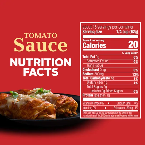 Vista 2 de Hunt's Salsa de tomate, apta para dieta cetogénica, 33.5 onzas, paquete de 6