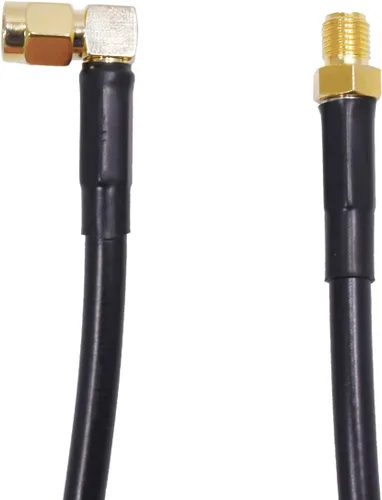 Vista 3 de Abbree SMA - Antena de banda dual hembra VHF/UHF 144/430 MHz antena de látigo suave de alta ganancia para radio bidireccional Baofeng UV-5R UV-82.