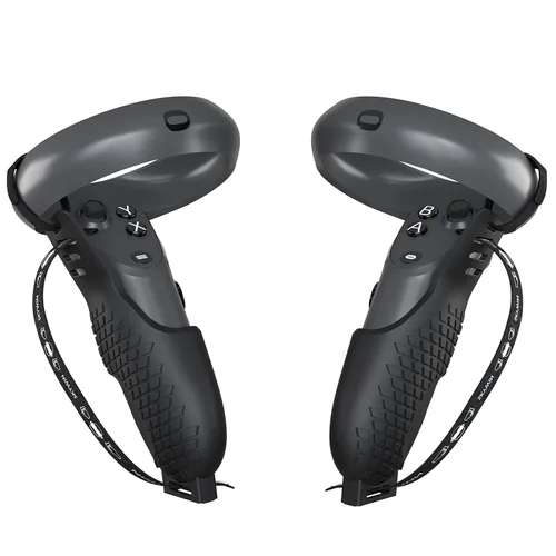Vista 3 de Skywin Grip For Controllers - Anti Drop Touch Grip For Controllers - Compatible with Oculus Rift S and Quest VR Controllers