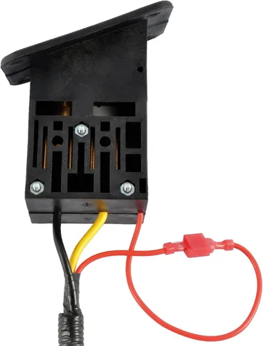 Vista 2 de Roykaw Receptáculo de cargador Powerwise para carrito de golf con arnés e interruptor de caña compatible con modelos EZGO TXT/Medalist/Workhorse