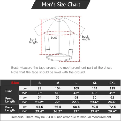 Vista 7 de CATENA Maillot de ciclismo para hombre, transpirable, manga corta, ropa de bicicleta, secado rápido