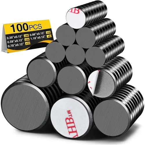 Vista 16 de TRYMAG Imanes para manualidades 50pcs Ciencia Educación Imanes Magnetismo
