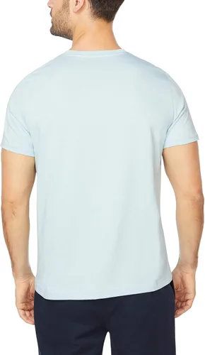 Vista 3 de Nautica - Camiseta de manga corta lisa y cuello redondo
