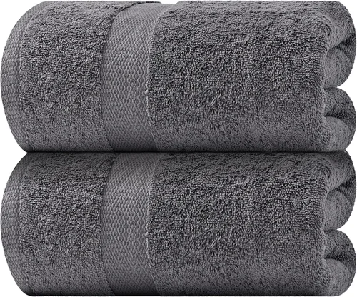 Vista 36 de Toallas de mano blancas clásicas para baño [paquete de 12] Toallas de mano de algodón a granel para gimnasio, cocina y spa, 16x27 pulgadas, toallas