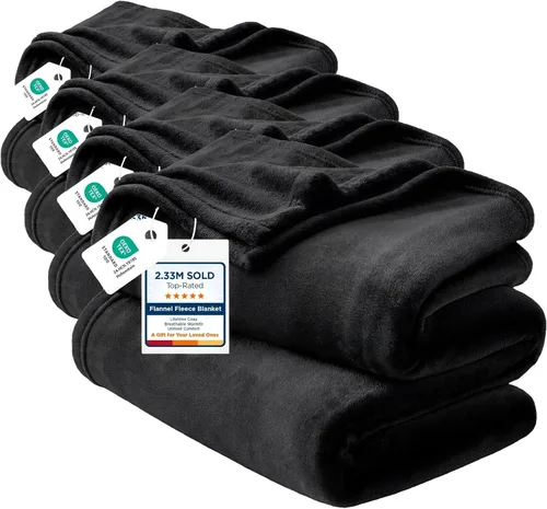 Vista 12 de Bedsure GentleSoft Bedding Manta de Vellón para Niñas y Niños - Mantas Pequeñas Suaves, Acogedoras y Bonitas para Viajes, 43x55 Pulgadas, Blanco